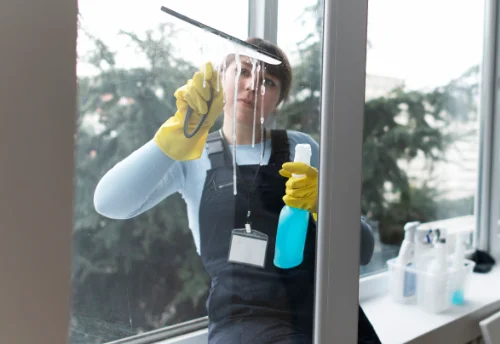 Nettoyage de vitres intérieures et extérieures à Saint-Loup